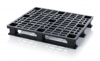 Antistatic ESD Lightweight Pallets Without retaining edge 120 x 80 x 15,5 cm (L x W x H) - 666 ESD LP 1210K OS